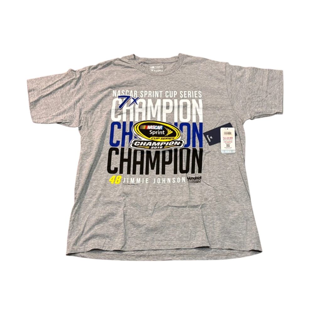 Fanatics Youth Xl nascar Jimmie Johnson T Shirt Sprint Cup Champion New NWT